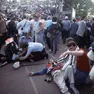 I soccorsi allo stadio Heysel nella drammatica giornata del 29 maggio 1985
