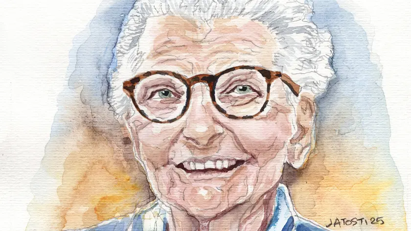 Suor Miriam nel ritratto di Massimo Jatosti