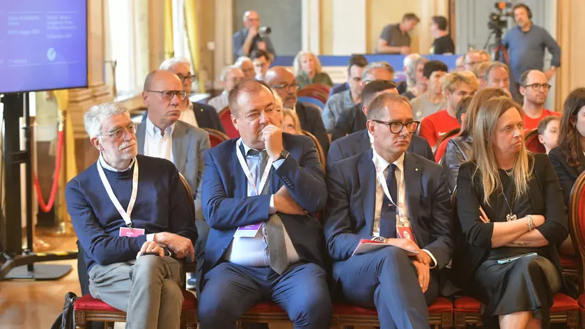 Il pubblico all'anteprima di Sport Business Forum a Trieste (Bruni)