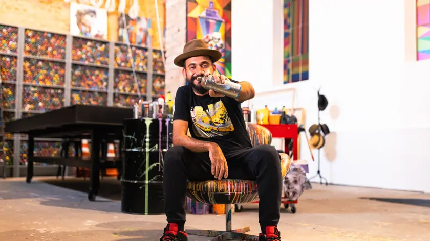 L'artista brasiliano