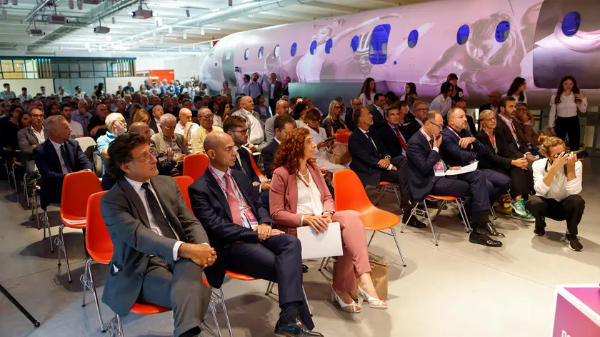 Un evento della prima edizione di Sport Business Forum a Montebelluna
