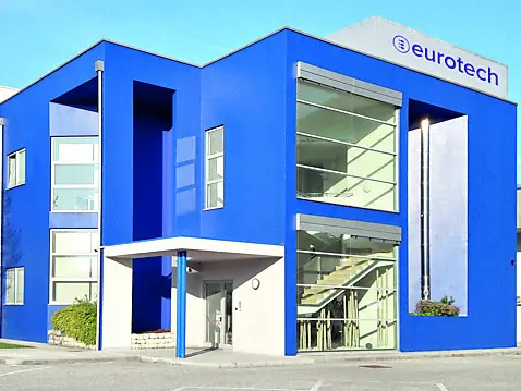 Il quartier generale di Eurotech ad Amaro, in Carnia: l'azienda è quotata a piazza Affari