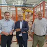 Da sinistra, Paolo De Col, Enrico e Tomaso Carraro
