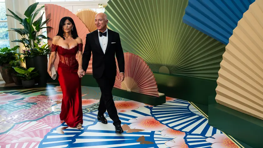 Jeff Bezos e Lauren Sanchez