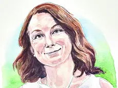 Alessandra Bianchi in un ritratto di Jatosti
