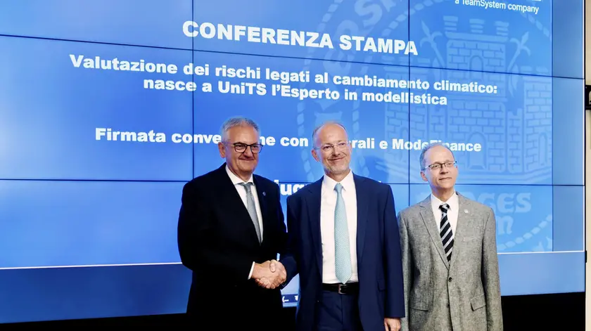 Da sinistra Roberto Di Lenarda, Carlo Ferraresi e Giuseppe Della Ricca. Foto di Andrea Lasorte