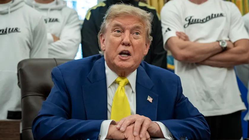 Il presidente americano Donald Trump (Epa)