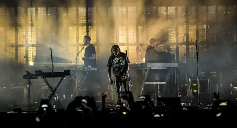 I Massive Attack, gruppo musicale britannico considerato fondatore del genere trip hop
