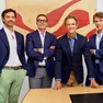 Da sinistra a destra Christian Benetton, Carlo Bertagnin Benetton, Alessandro Benetton, Ermanno Boffa