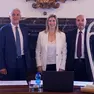 Da sinistra, Nicola Cescutti, Luigino Pozzo, Cristina Amirante e Michele Nencioni