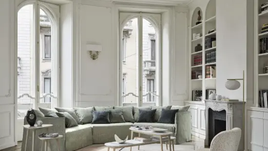 Un allestimento del brand Gervasoni