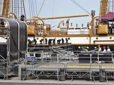 La nave Palinuro (Foto Lasorte)