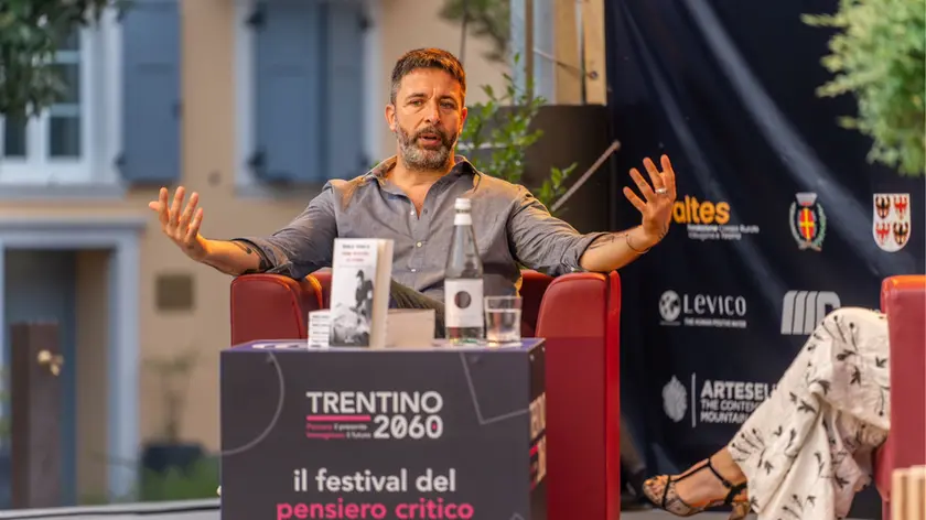 Paolo Trincia ha aperto il festival Trentino 2060