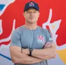 Il velista Jimmy Spithill lavora per il progetto Red Bull