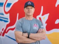 Il velista Jimmy Spithill lavora per il progetto Red Bull
