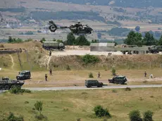 Un’esercitazione delle forze armate serbe