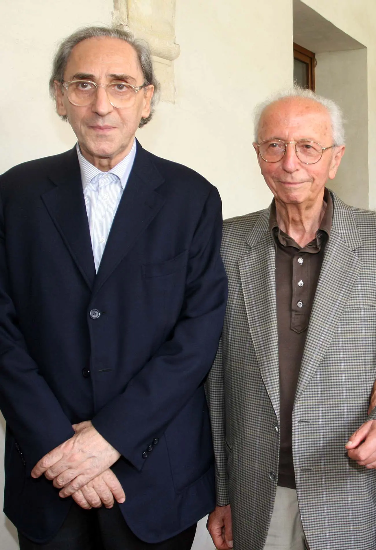 Franco Battiato e Giusto Pio