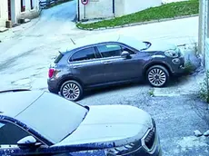 Un'immagine di San Vito di Cadore "imbiancata" dalla polvere