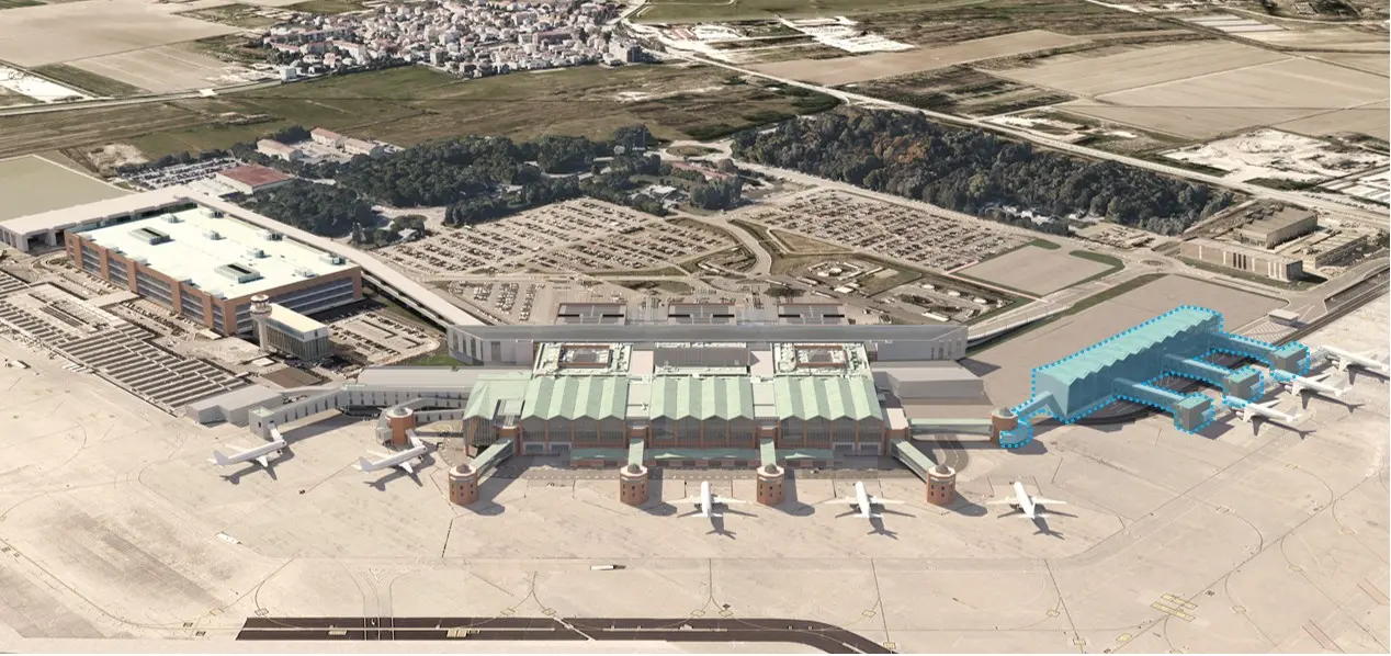 Il rendering del nuovo terminal