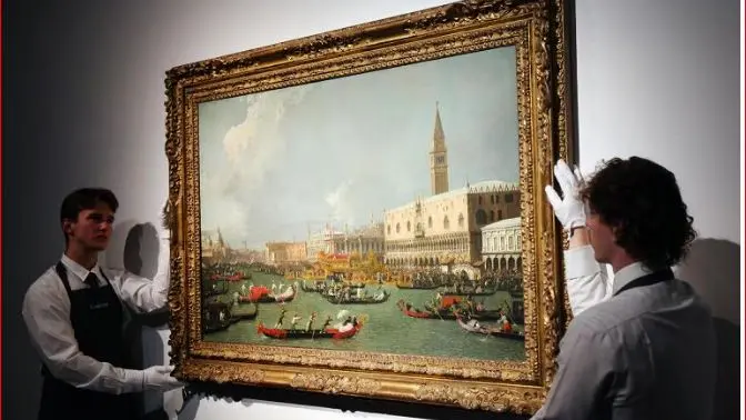 Il Canaletto dei record battuto all'asta per 37 milioni di euro