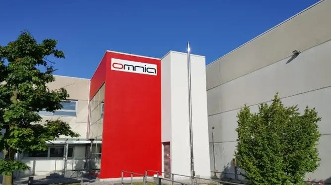 La sede di Omnia Components a San Dorligo della Valle