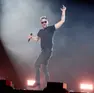 Cesare Cremonini sul palco dello stadio Euganeo (foto agenzia Bianchi)