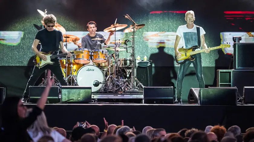 Sting sul palco incanta i 10 mila di Villa Manin Foto Simone Di Luca