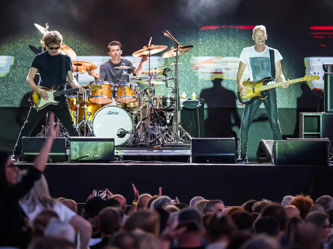 Sting sul palco incanta i 10 mila di Villa Manin Foto Simone Di Luca