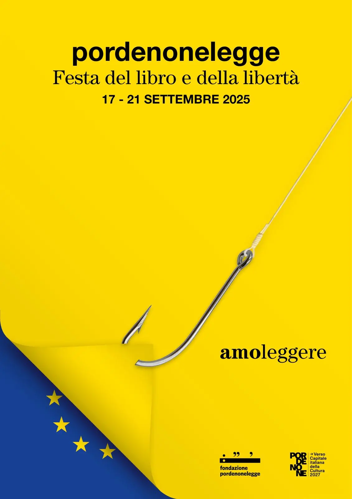 Il logo di Pordenonelegge 2025