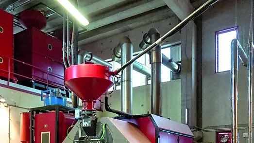 La fabbrica della Torrefazione Goriziana