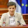 La presidente del Parlamento serbo ed ex premier Ana Brnabić in una foto d’archivio