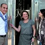 Patrizia Felluga con i figli Antonio e Caterina Zanon