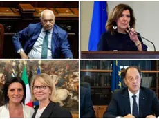 Carlo Nordio, Elisabetta Casellati, Vannia Gava e Sandra Savino, Luca Ciriani