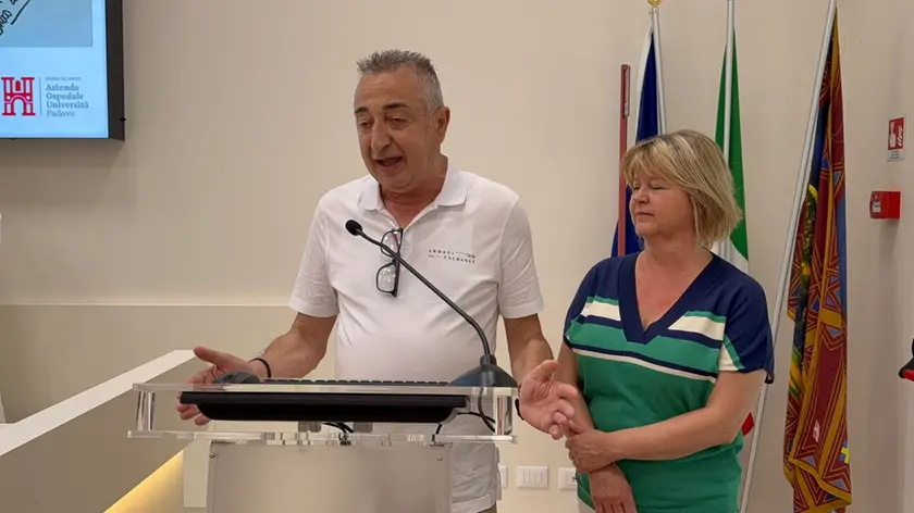 Antonio Tomasoni e Silvia Poletti