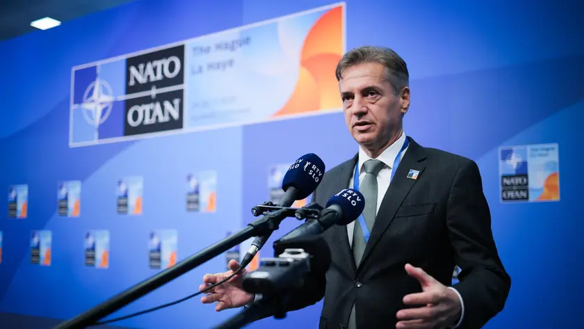 Robert Golob, premier sloveno, al vertice Nato
