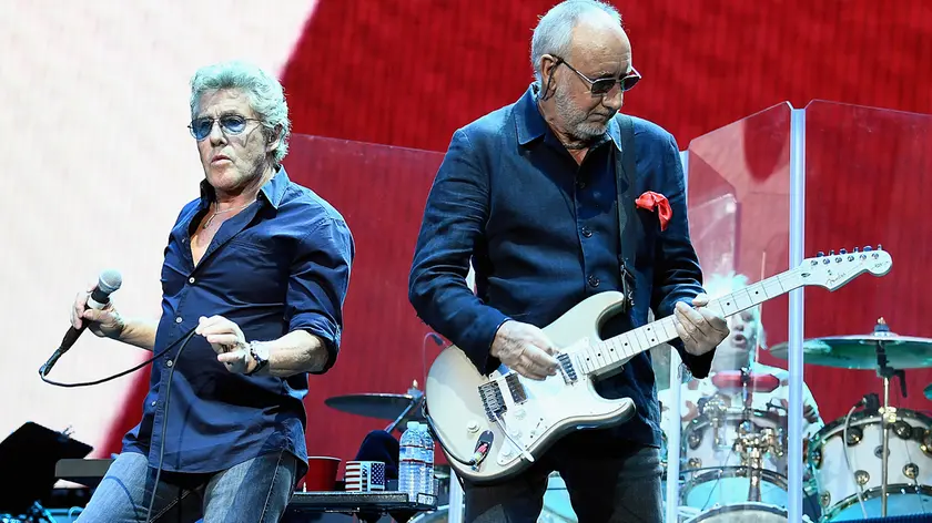 The Who,dal 1964 sul palco assieme a corrente alternata: qui lRoger Daltrey,voce e frontman, e il chitarrista Pete Townshend
