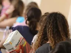 Alcuni studenti impegnati nell'esame di maturità (foto d'archivio)