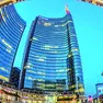 La sede di UniCredit in piazza Gae Aulenti a Milano