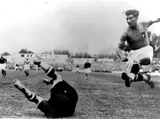 Gino Colaussi con la maglia dell’Italia ai Mondiali del ’38