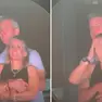 Il momento in cui i due manager vengono inquadrati al concerti dei Coldplay