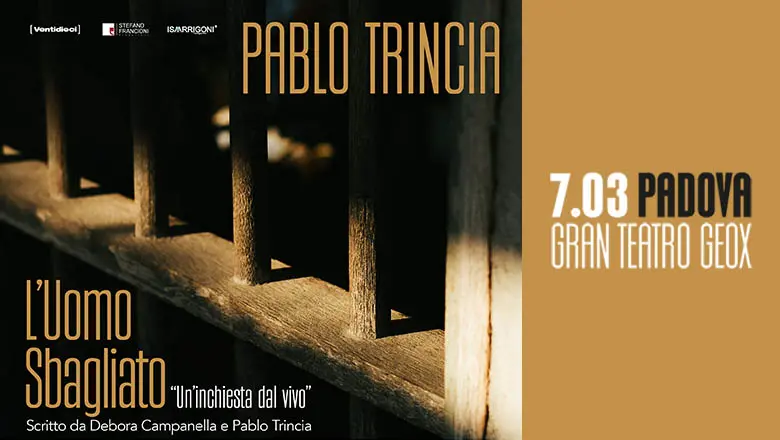 Lo spettacolo di Pablo Trincia