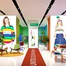 L'interno di un negozio Benetton