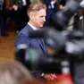 Il premier sloveno Robert Golob (Epa)