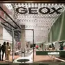 La vetrina di un negozio Geox