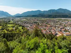 Una veduta di Tolmezzo, in provincia di Udine
