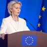 La presidente della Commissione Ue Ursula von der Leyen