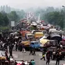 L'esodo dei cittadini serbi in fuga dopo l'Operazione tempesta del 1995 (Foto Vecernje Novosti) )