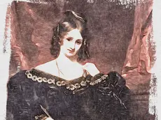 Mary Shelley dipinta da Samuel John Stump