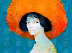 Leonor Fini, Autoritratto-Dama dal cappello rosso (1968), Museo Revoltella, Trieste