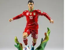 Una statuetta di Ronaldo
